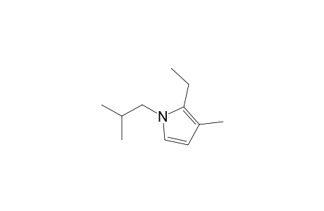 2-Ethyl-3-methyl-1-(2'-methylpropyl)pyrrole