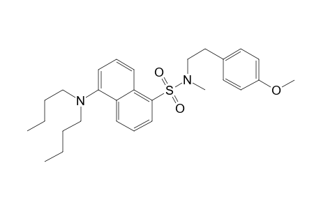 1-Naphthalenesulfonamide, 5-(dibutylamino)-N-[2-(4-methoxyphenyl)ethyl]-N-methyl-