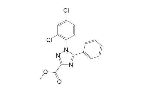 1H-1,2,4-Triazole-3-carboxylic acid, 1-(2,4-dichlorophenyl)-5-phenyl-, methyl ester