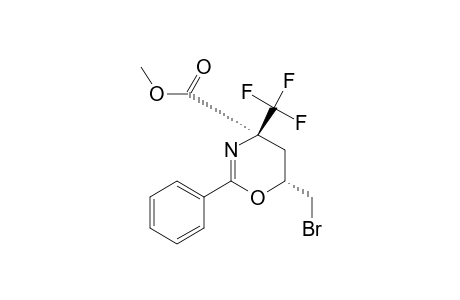 4-(RS),6-(RS)-METHYL-[6-BROMOMETHYL-2-PHENYL-4-TRIFLUOROMETHYL-5,6-DIHYDRO-4H-1,3-OXAZINE]-CARBOXYLATE;DIASTEREOISOMER-2