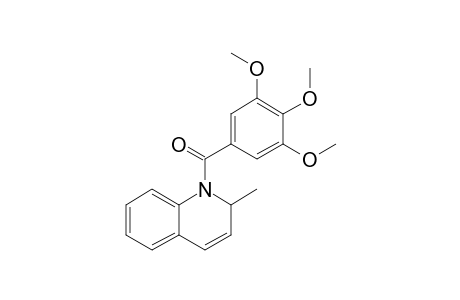 2-METHYL-1-(3,4,5-TRIMETHOXYBENZOYL)-1,2-DIHYDROQUINOLINE