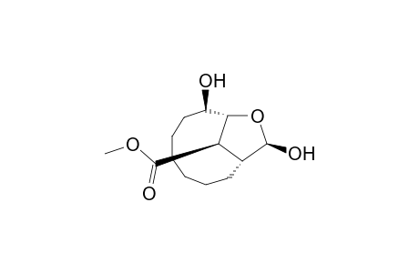 (1R,8R,9R,11R,12R)-8,11-dihydroxy-10-oxabicyclo[7.2.1]dodecane-12-carboxylic acid methyl ester