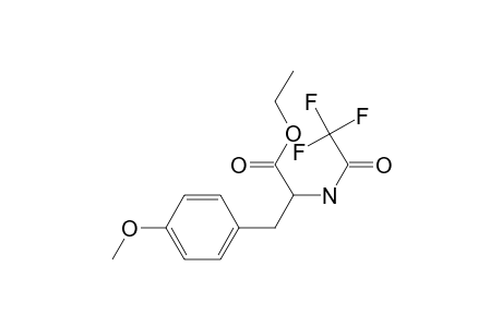 L-Tyrosine, N-trifluoroacetyl-o-methyl-, ethyl ester