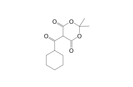 1,3-Dioxane-4,6-dione, 5-(cyclohexylcarbonyl)-2,2-dimethyl-