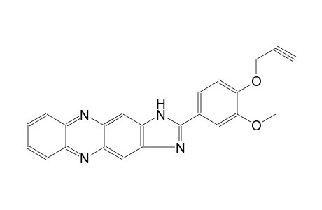 2-[3-methoxy-4-(2-propynyloxy)phenyl]-1H-imidazo[4,5-b]phenazine