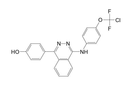 4-(4-{4-[chloro(difluoro)methoxy]anilino}-1-phthalazinyl)phenol