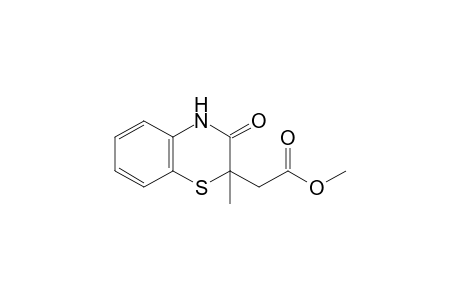 3,4-dihydro-2-methyl-3-oxo-2H-1,4-benzoxazine-2-acetic acid, methyl ester