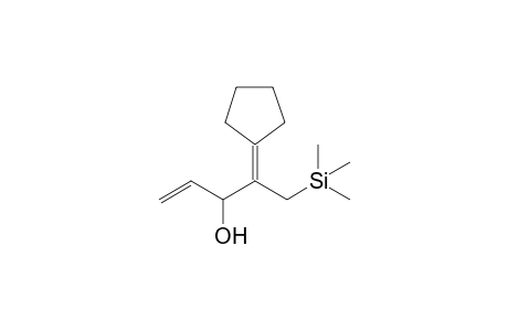 4-Cyclopentylidene-5-(trimethylsilyl)pent-1-en-3-ol