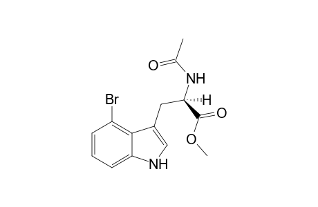 N-Acetyl-4-bromo-D-tryptophan Methyl Ester