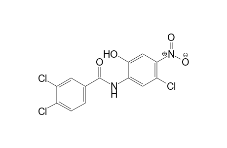 Benzamide, 3,4-dichloro-N-(5-chloro-2-hydroxy-4-nitrophenyl)-