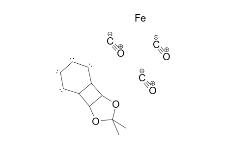 Iron, tricarbonyl[(4,5,6,7-.eta.)-3a,3b,7a,7b-tetrahydro-2,2-dimethylbenzo[3,4]cyclobuta[1,2-d]-1,3-dioxole]-, stereoisomer