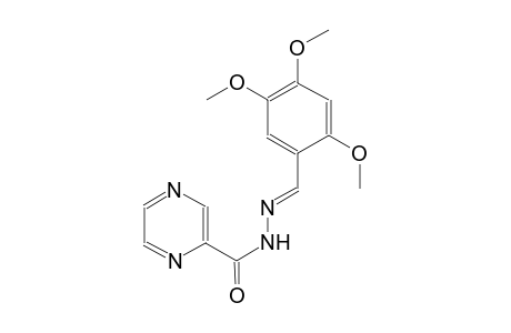 N'-[(E)-(2,4,5-trimethoxyphenyl)methylidene]-2-pyrazinecarbohydrazide