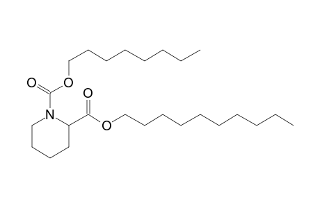 Pipecolic acid, N-octyloxycarbonyl-, decyl ester