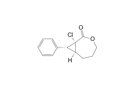 3-Oxabicyclo[5.1.0]octan-2-one, 1-chloro-8-phenyl-, (1.alpha.,7.alpha.,8.alpha.)-