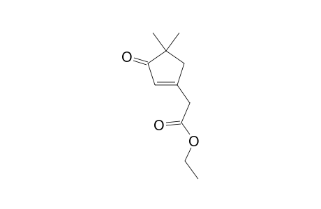 3-CARBETHOXYMETHYL-5,5-DIMETHYL-2-CYCLOPENTEN-1-ONE