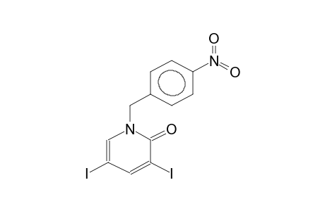 1-(4-NITROBENZYL)-3,5-DIIODO-1,2-DIHYDRO-2-PYRIDONE