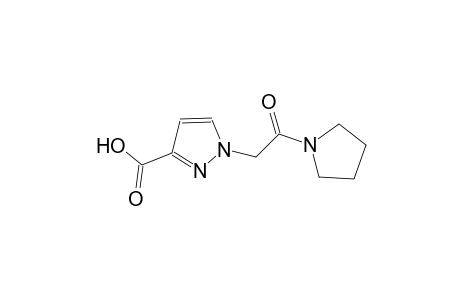 1H-pyrazole-3-carboxylic acid, 1-[2-oxo-2-(1-pyrrolidinyl)ethyl]-