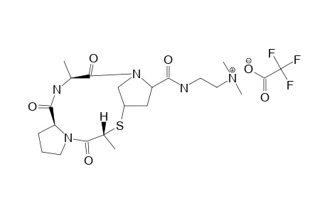 N-[(1S,3R,9S,12R,15S)-3,12-DIMETHYL-4,10,13-TRIOXO-2-THIA-5,11,14-TRIAZATRICYCLO-[12.2.1.0(5,9)]-HEPTADECAN-15-YL-CARBONYL]-N,N'-(DIMETHYL)-ETHYLE