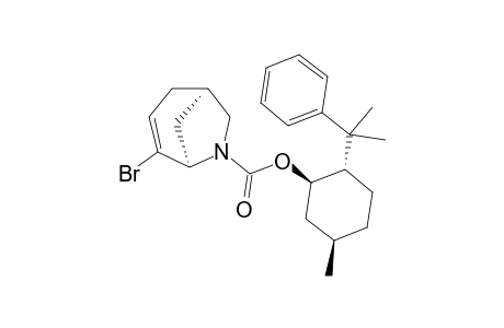 4-Bromo-6-{[3-methyl-6-(1-methyl-1-phenylethyl)cyclohexyloxy]carbonyl}-6-azabicyclo[3.2.1]oct-3-ene