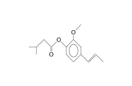 2-(3-Methyl-butyryloxy)-5-(trans-1-propenyl)-anisole