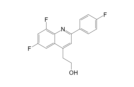 2-[6,8-Difluoro-2-(4-fluorophenyl)quinolin-4-yl]ethanol