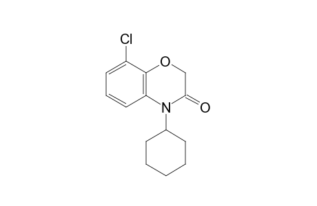 8-Chloro-4-cyclohexyl-2H-1,4-benzoxazin-3(4H)-one