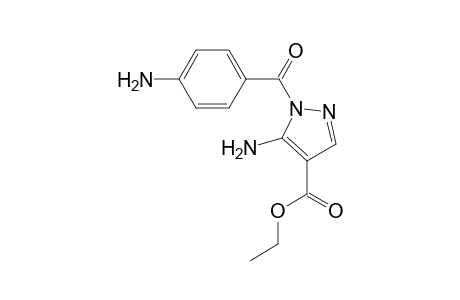 ethyl 5-amino-1-(4-aminobenzoyl)pyrazole-4-carboxylate