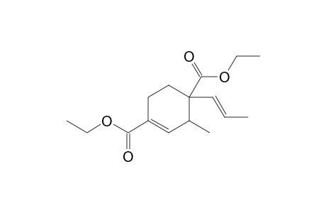 3-Methyl-4-[(E)-prop-1-enyl]cyclohexene-1,4-dicarboxylic acid diethyl ester