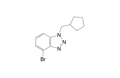 4-Bromo-1-(cyclopentylmethyl)-1H-benzotriazole