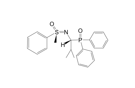 (R)-1-N-[(S)-S-Methyl-S-phenylsulfonimidoyl]-P-diphenyl-P-(2-methylpropyl)-1-phosphine Oxide