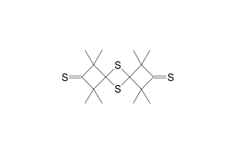 1,1,3,3,7,7,9,9-Octamethyl-5,10-dithia-spiro[3.1.3.1]decane-2,8-dithione