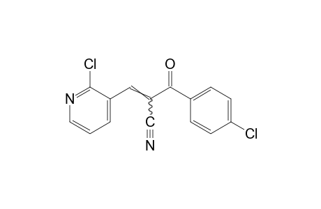2-chloro-alpha-(p-chlorobenzoyl)-3-pyridineacrylonitrile