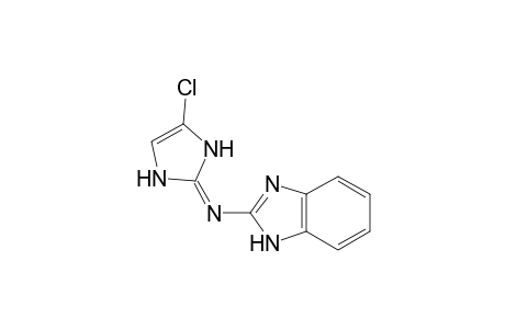 N-[(2Z)-4-chloro-1,3-dihydro-2H-imidazol-2-ylidene]-1,3-benzimidazol-2-amine