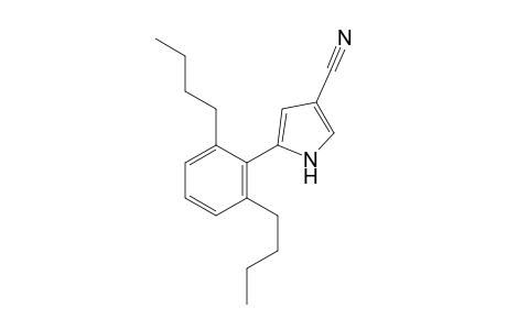 5-(2,6-Dibutylphenyl)-1H-pyrrole-3-carbonitrile