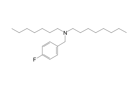 4-Fluorobenzylamine, N-heptyl-N-octyl-