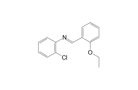 o-chloro-N-(o-ethoxybenzylidene)aniline