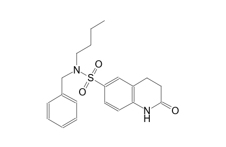 N-benzyl-N-butyl-2-oxo-1,2,3,4-tetrahydro-6-quinolinesulfonamide