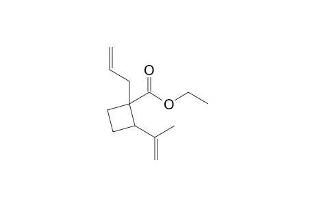 Ethyl 1-allyl-2-isopropenylcyclobutane-carboxylate