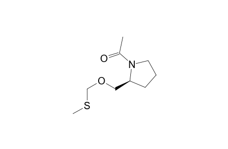 N-acetyl-(S)-(-)-2-pyrrolidinemethyl methylthiomethyl ether