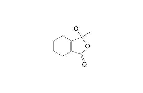 3-hydroxy-3-methyl-4,5,6,7-tetrahydro-2-benzofuran-1-one