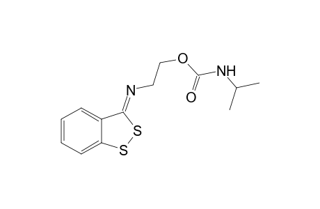 Isopropyl N-[2'-(hydroxyethyl)-3-imino-3H-1,2-benzodithiole - carbamate