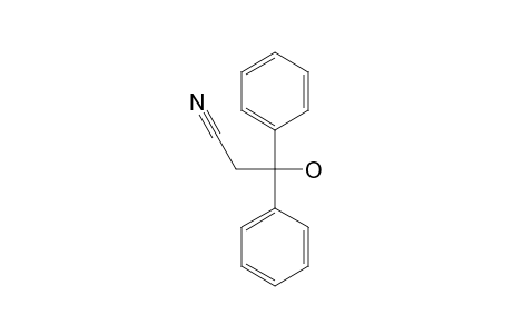 3-hydroxy-3,3-di(phenyl)propionitrile