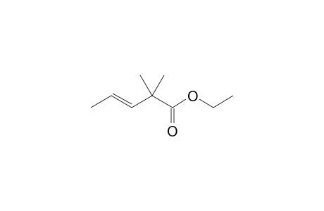 Ethyl (E)-2,2-dimethyl-3-pentenoate