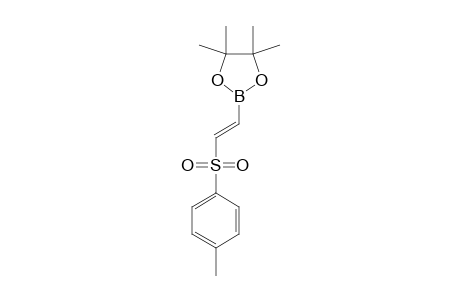 4,4,5,5-tetramethyl-2-[(E)-2-(4-methylphenyl)sulfonylethenyl]-1,3,2-dioxaborolane