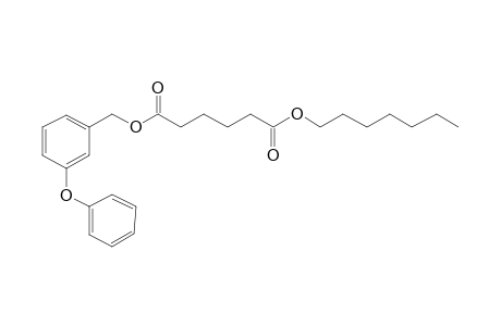 Adipic acid, heptyl 3-phenoxybenzyl ester