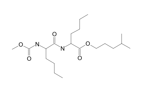 L-Norleucyl-L-norleucine, N-methoxycarbonyl-, isohexyl ester