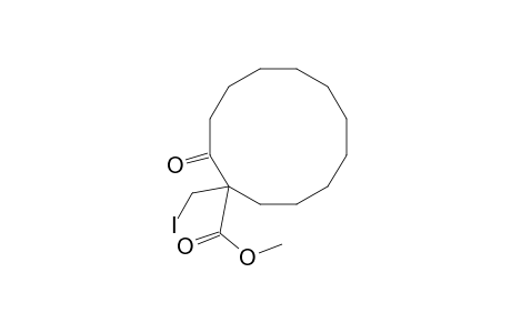 Methyl 1-iodomethyl-2-oxocyclododecanoate