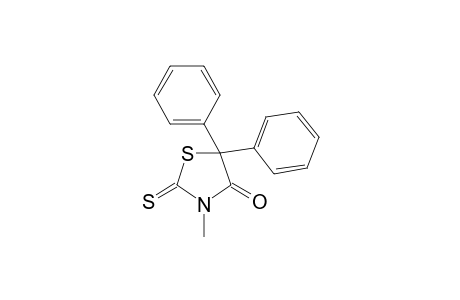 3-methyl-5,5-di(phenyl)-2-sulfanylidene-1,3-thiazolidin-4-one