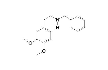 2-(3,4-Dimethoxyphenyl)-N-(3-methylbenzyl)ethan-1-amine
