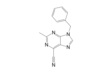 9-BENZYL-6-CYANO-2-METHYLPURINE